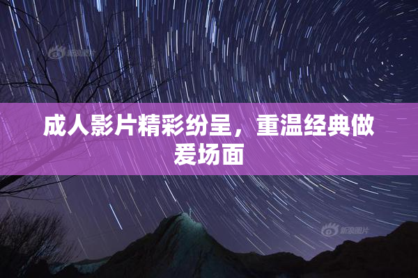 成人影片精彩纷呈，重温经典做爰场面