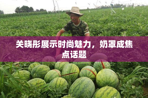 关晓彤展示时尚魅力，奶罩成焦点话题