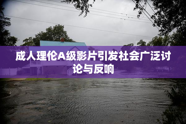 成人理伦A级影片引发社会广泛讨论与反响