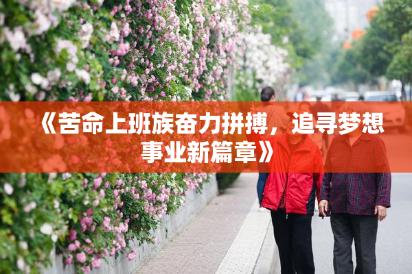 《苦命上班族奋力拼搏，追寻梦想事业新篇章》