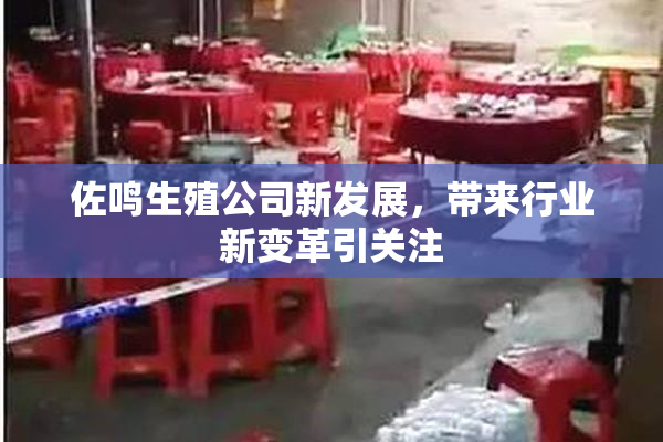 佐鸣生殖公司新发展，带来行业新变革引关注