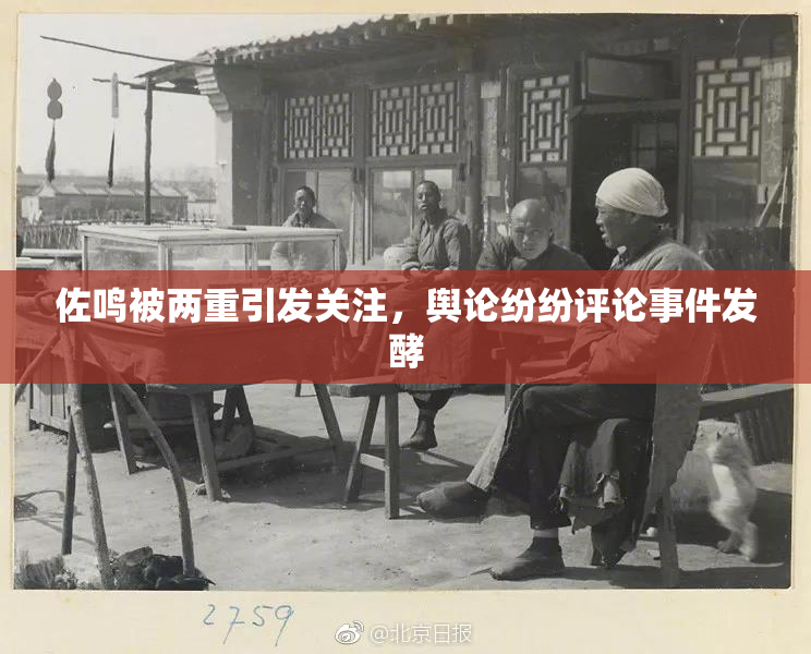 佐鸣被两重引发关注，舆论纷纷评论事件发酵