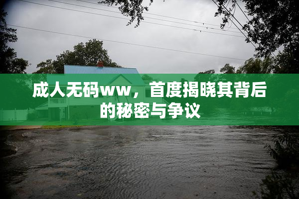成人无码ww，首度揭晓其背后的秘密与争议