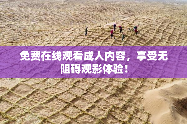 免费在线观看成人内容，享受无阻碍观影体验！
