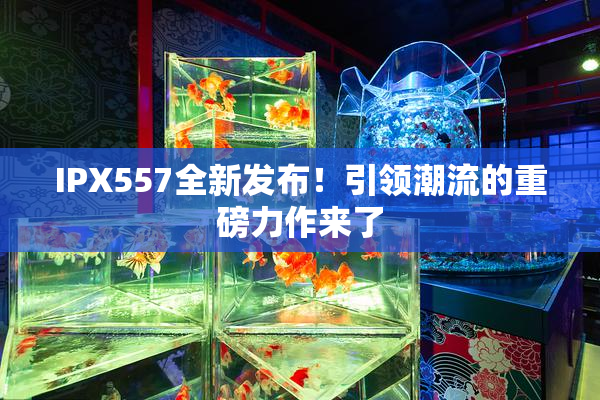IPX557全新发布！引领潮流的重磅力作来了
