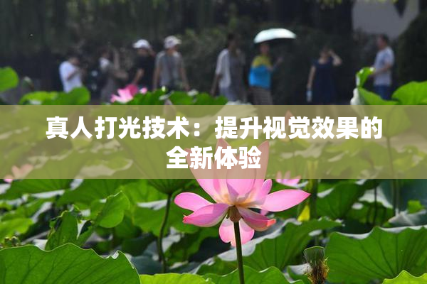 真人打光技术：提升视觉效果的全新体验