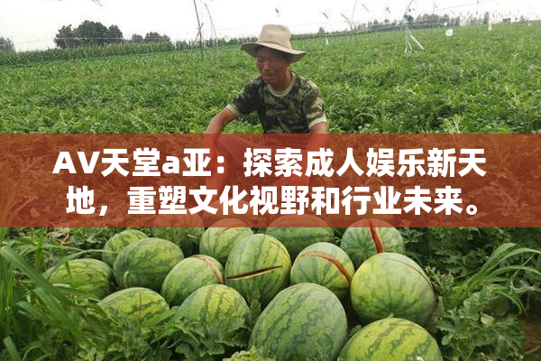 AV天堂a亚：探索成人娱乐新天地，重塑文化视野和行业未来。