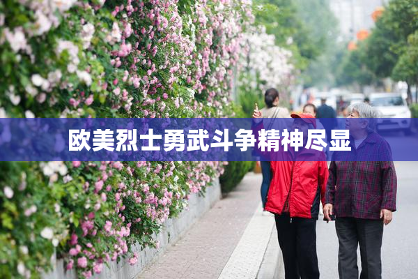 欧美烈士勇武斗争精神尽显