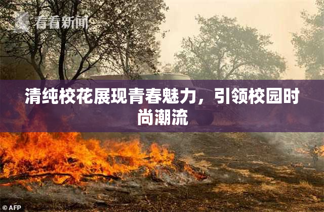 清纯校花展现青春魅力，引领校园时尚潮流