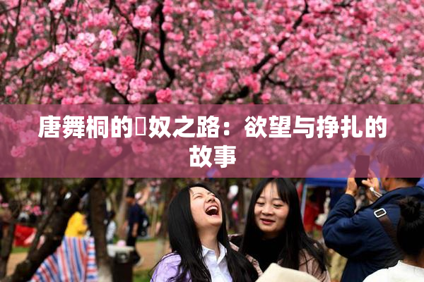 唐舞桐的婬奴之路：欲望与挣扎的故事