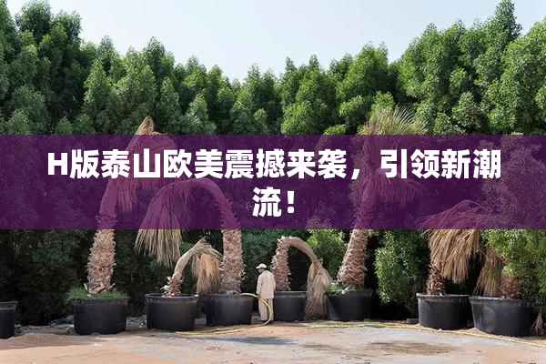 H版泰山欧美震撼来袭，引领新潮流！