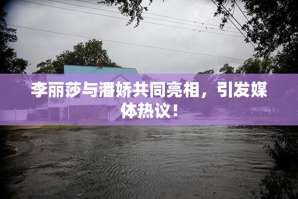 李丽莎与潘娇共同亮相，引发媒体热议！
