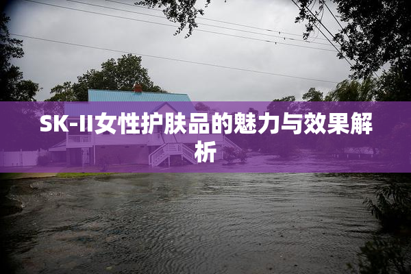 SK-II女性护肤品的魅力与效果解析