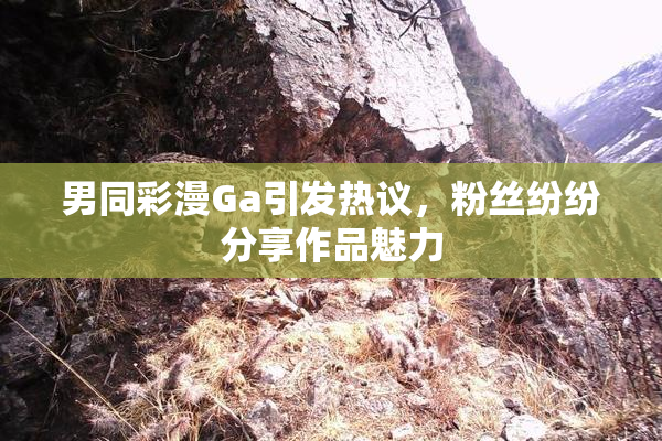男同彩漫Ga引发热议，粉丝纷纷分享作品魅力