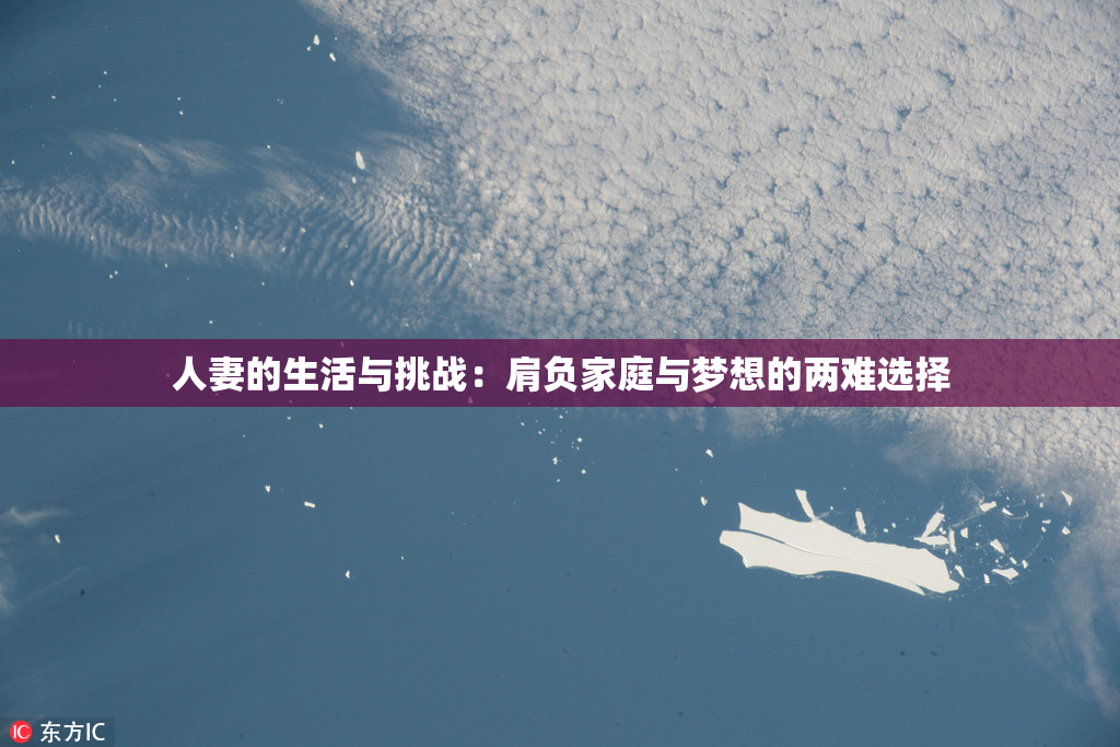 人妻的生活与挑战：肩负家庭与梦想的两难选择