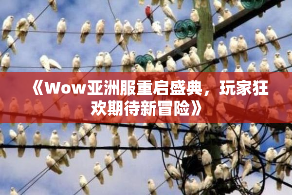 《Wow亚洲服重启盛典，玩家狂欢期待新冒险》
