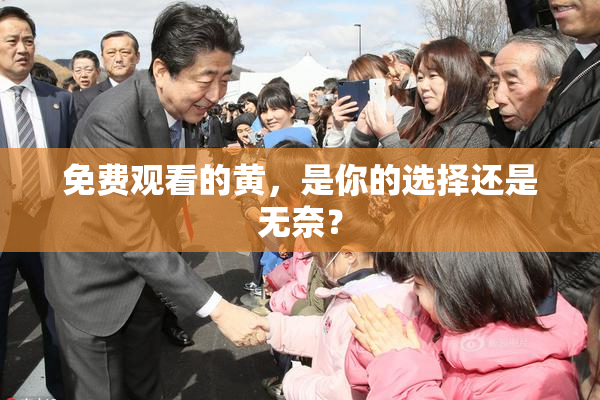 免费观看的黄，是你的选择还是无奈？