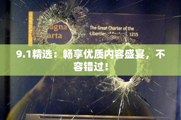 9.1精选：畅享优质内容盛宴，不容错过！