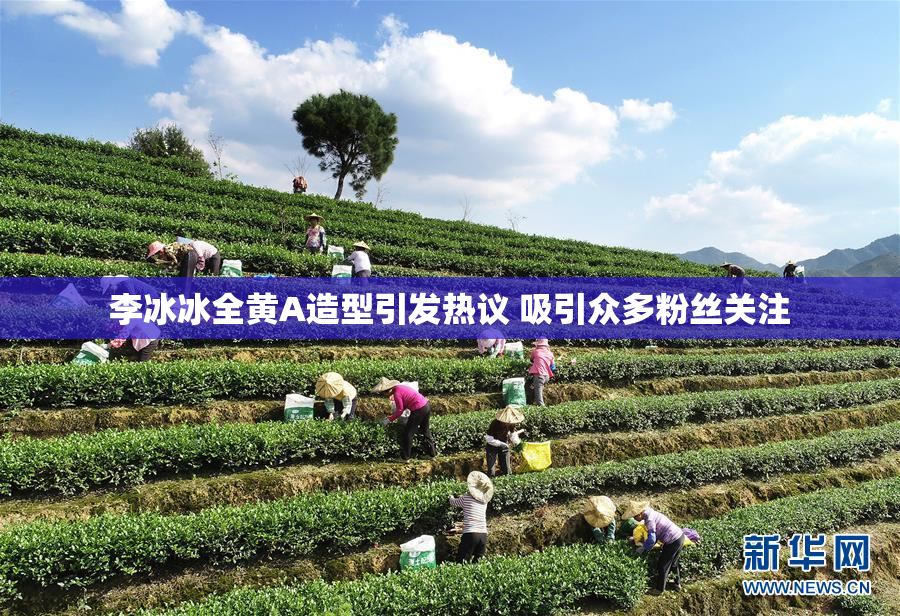 李冰冰全黄A造型引发热议 吸引众多粉丝关注