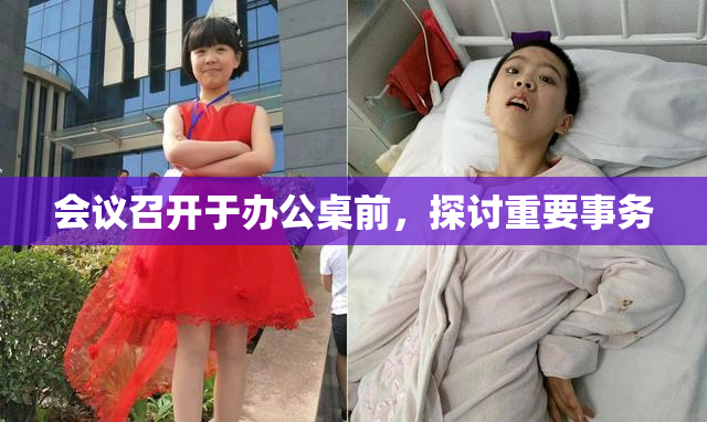 会议召开于办公桌前，探讨重要事务