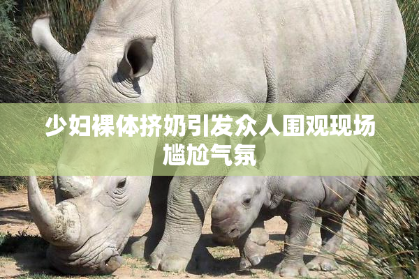 少妇裸体挤奶引发众人围观现场尴尬气氛