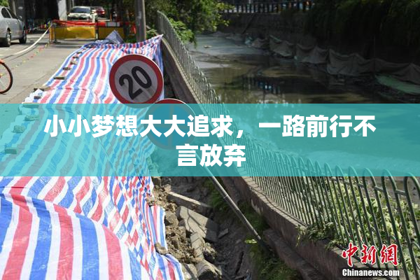 小小梦想大大追求，一路前行不言放弃