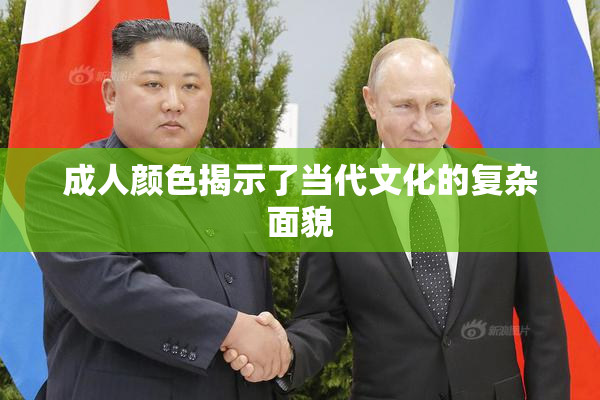 成人颜色揭示了当代文化的复杂面貌