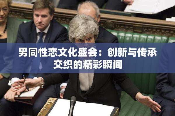 男同性恋文化盛会：创新与传承交织的精彩瞬间