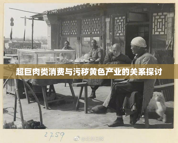 超巨肉类消费与污秽黄色产业的关系探讨