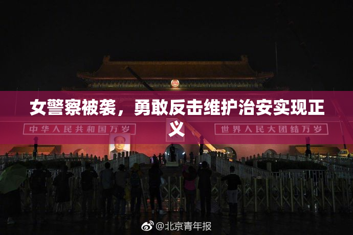 女警察被袭，勇敢反击维护治安实现正义