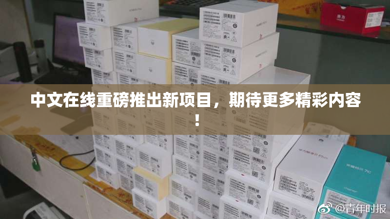 中文在线重磅推出新项目，期待更多精彩内容！