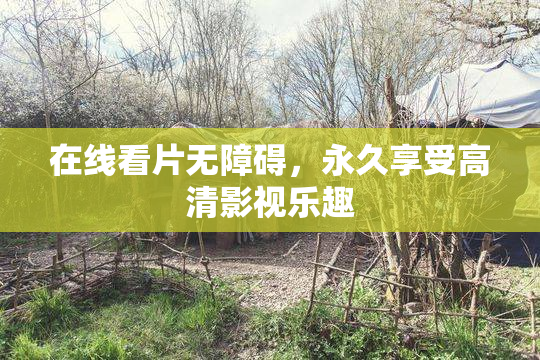 在线看片无障碍，永久享受高清影视乐趣