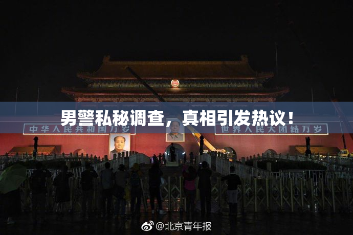 男警私秘调查，真相引发热议！