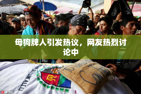 母狗牌人引发热议，网友热烈讨论中