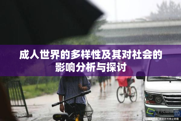 成人世界的多样性及其对社会的影响分析与探讨