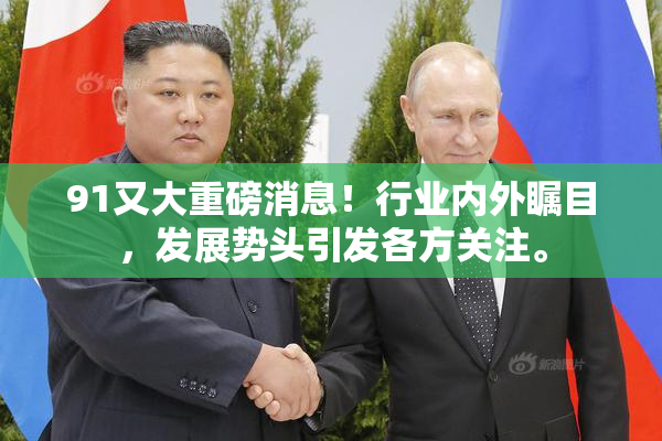 91又大重磅消息！行业内外瞩目，发展势头引发各方关注。