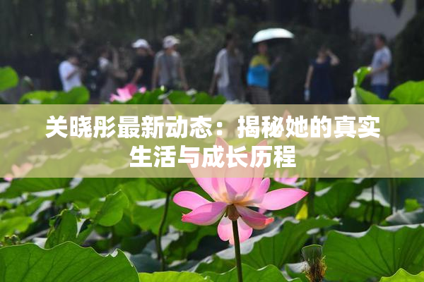 关晓彤最新动态：揭秘她的真实生活与成长历程