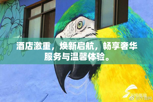 酒店激重，焕新启航，畅享奢华服务与温馨体验。