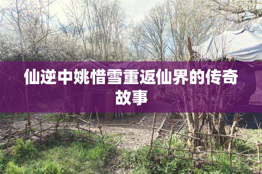 仙逆中姚惜雪重返仙界的传奇故事