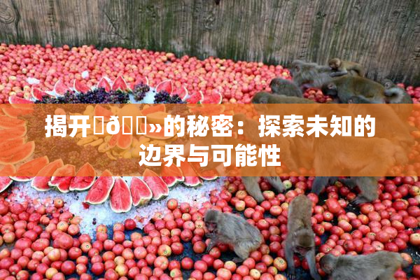 揭开‌🐻的秘密：探索未知的边界与可能性