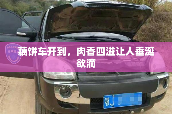 藕饼车开到，肉香四溢让人垂涎欲滴