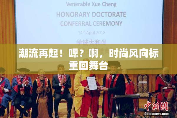 潮流再起！嗯？啊，时尚风向标重回舞台