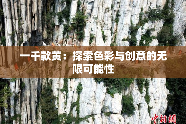 一千款黄：探索色彩与创意的无限可能性