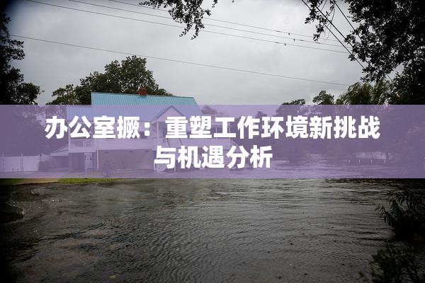 办公室撅：重塑工作环境新挑战与机遇分析