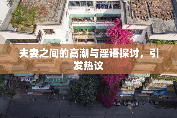 夫妻之间的高潮与淫语探讨，引发热议
