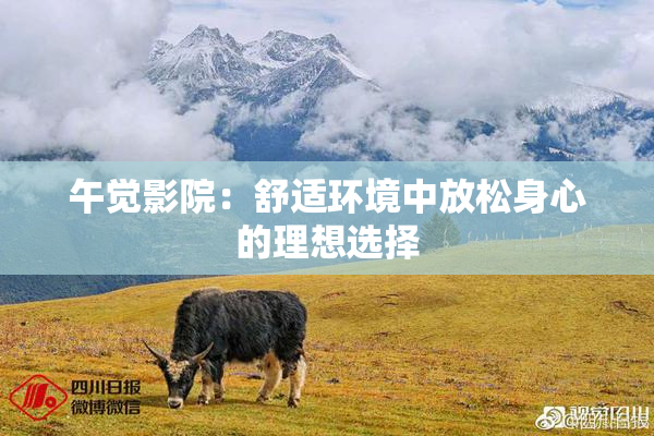午觉影院：舒适环境中放松身心的理想选择