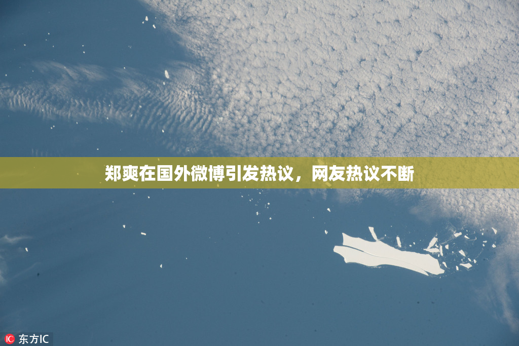 郑爽在国外微博引发热议，网友热议不断