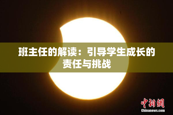 班主任的解读：引导学生成长的责任与挑战