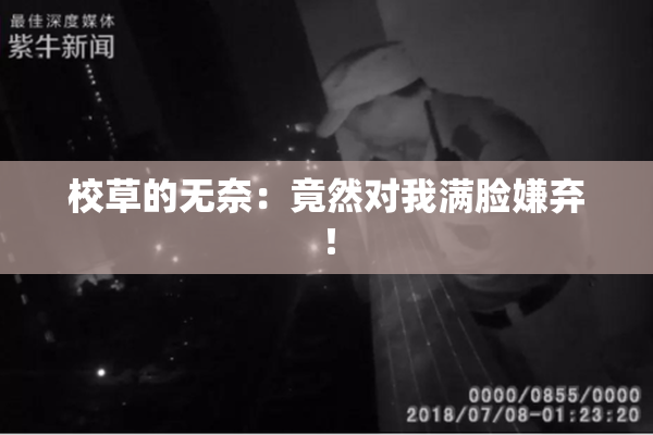 校草的无奈：竟然对我满脸嫌弃！