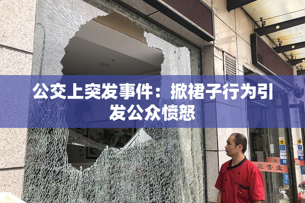 公交上突发事件：掀裙子行为引发公众愤怒